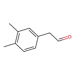 Benzeneacetaldehyde, 3,4-dimethyl- structure