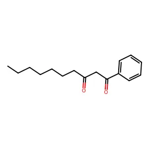 1,3-Decanedione, 1-phenyl- structure
