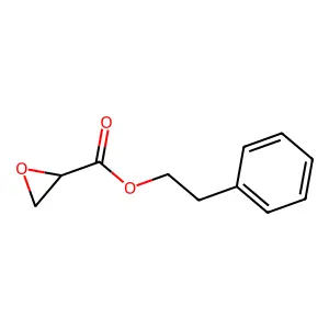 2-Oxiranecarboxylic acid, 2-phenylethyl ester structure