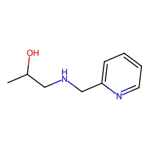 2-Propanol, 1-[(2-pyridinylmethyl)amino]- structure