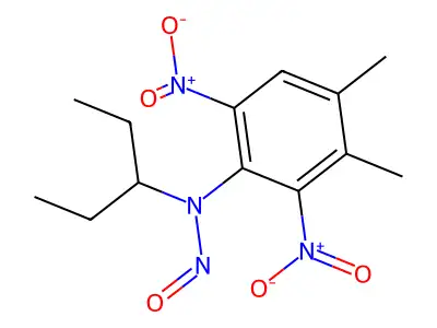 Nitroso-pendimethalin structure