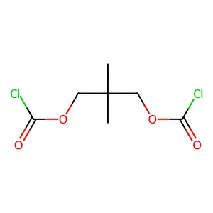 2,2-Dimethylpropane-1,3-diyl bis(chloroformate) structure