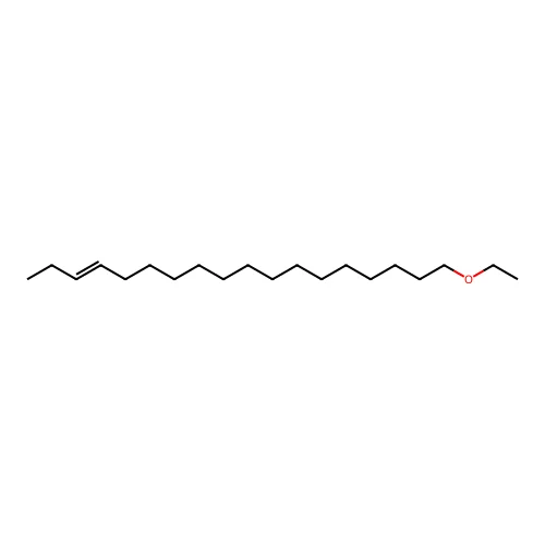 18-Ethoxyoctadec-3-ene structure