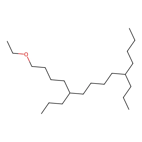 1-Ethoxy-5,10-dipropyltetradecane structure