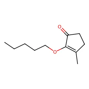 3-Methyl-2-(pentyloxy)cyclopent-2-en-1-one structure