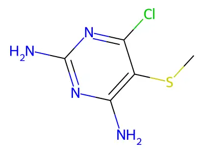 Tioclorim structure