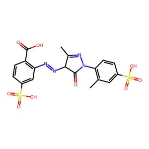 Acid Yellow 54 free acid structure
