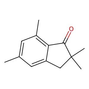 2,2,5,7-Tetramethylindan-1-one structure