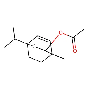 Bicyclo[2.2.2]oct-5-en-2-ol, 1(or 4)-methyl-4(or 1)-(1-methylethyl)-, 2-acetate structure