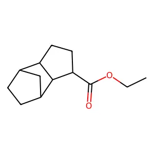 4,7-Methano-1H-indene-1-carboxylic acid, octahydro-, ethyl ester structure