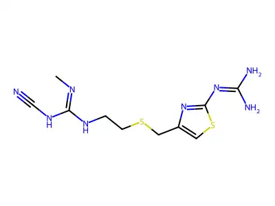 Tiotidine structure