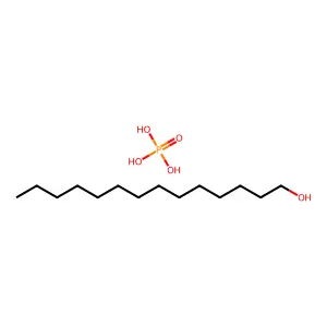 1-Tetradecanol, phosphate structure