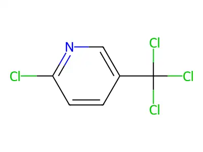 2-Chloro-5-trichloromethylpyridine structure