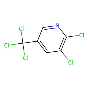 2,3-Dichloro-5-(trichloromethyl)pyridine structure