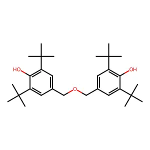 Di-(3,5-di-tert-butyl-4-hydroxybenzyl)ether structure