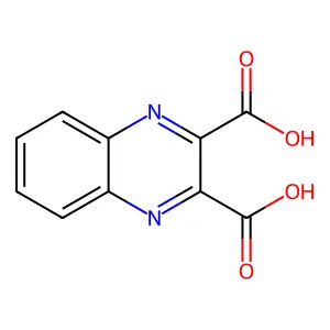 Quinoxaline-2,3-dicarboxylic acid structure
