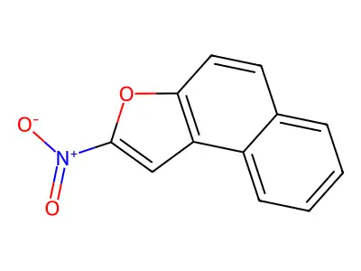 2-Nitronaphtho(2,1-b)furan structure