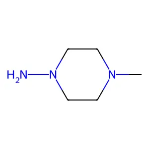 1-Amino-4-methylpiperazine structure