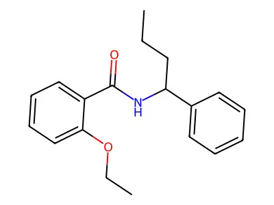 2-Ethoxy-N-(1-phenylbutyl)benzamide structure
