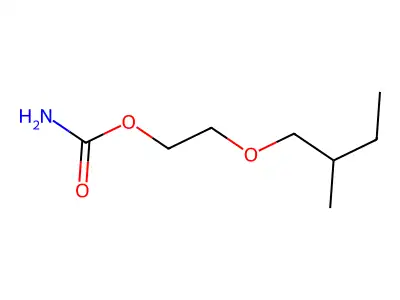 2-(2-Methylbutoxy)ethyl hydrogen carbonimidate structure
