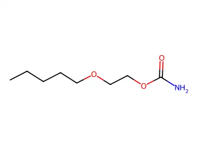 Carbamic acid, (2-pentoxyethyl) ester structure