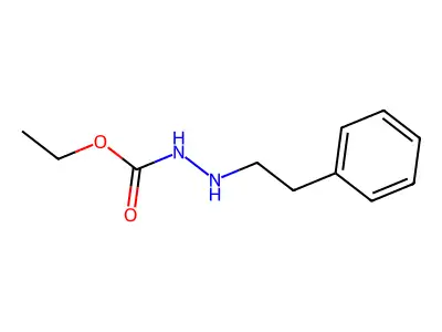 N(2)-Ethoxycarbonylphenelzine structure