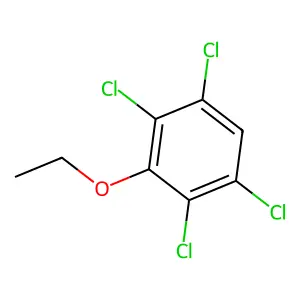 2,3,5,6-Tetrachlorophenetole structure