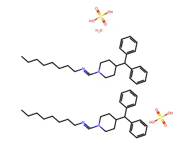 Fenoctimine sulfate structure