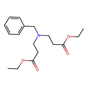 3-[Benzyl-(2-ethoxycarbonyl-ethyl)-amino]-propionic acid ethyl ester structure