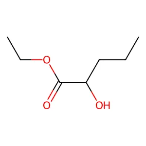 Ethyl 2-hydroxypentanoate structure