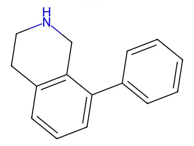 8-Phenyl-1,2,3,4-tetrahydroisoquinoline structure