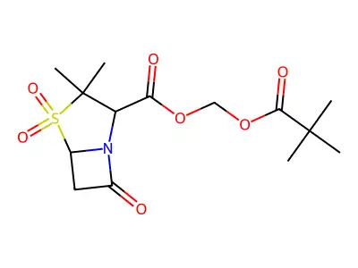 Pivoxil Sulbactam structure