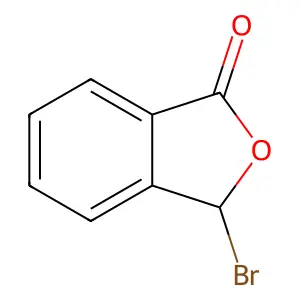 1(3H)-Isobenzofuranone, 3-bromo- structure