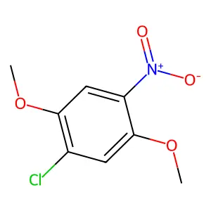 1-Chloro-2,5-dimethoxy-4-nitrobenzene structure