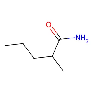 2-Methylvaleramide structure
