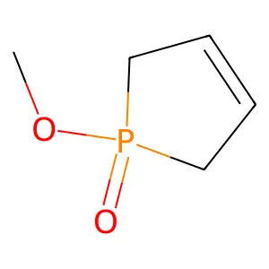 1-Methoxy-1-oxo-3-phospholene structure