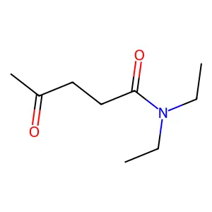 N,N-Diethyl-4-oxopentanamide structure