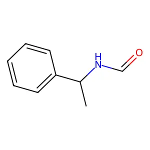 N-(1-phenylethyl)formamide structure