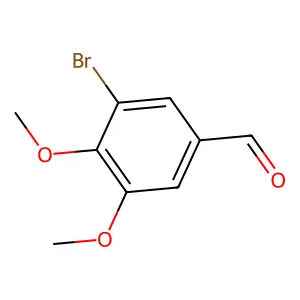 3-Bromo-4,5-dimethoxybenzaldehyde structure