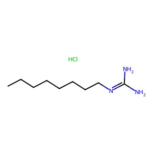Octylguanidine monohydrochloride structure