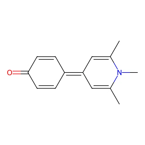 4-(1,2,6-Trimethylpyridin-4(1h)-ylidene)cyclohexa-2,5-dien-1-one structure