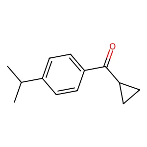 p-Cumenyl cyclopropyl ketone structure