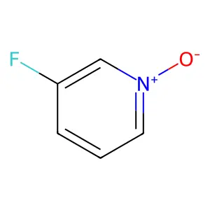 Pyridine, 3-fluoro-, 1-oxide structure