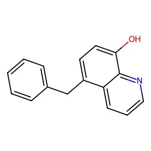 5-(Phenylmethyl)-8-quinolinol structure