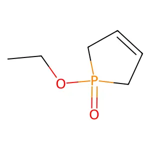 1-Ethoxy-2,5-dihydro-1H-1lambda~5~-phosphol-1-one structure