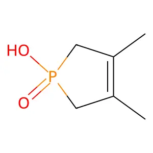 2,5-Dihydro-1-hydroxy-3,4-dimethyl-1H-phosphole 1-oxide structure