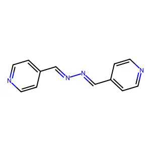 1,4-Bis(4-pyridyl)-2,3-diaza-1,3-butadiene structure