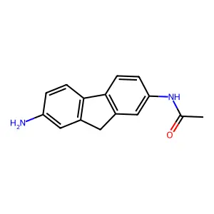 N-(7-Amino-9H-fluoren-2-yl)acetamide structure