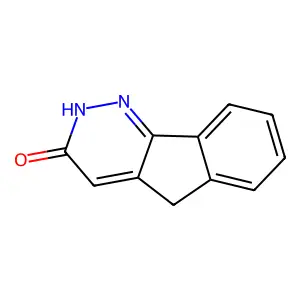 2H,3H,5H-indeno(1,2-c)pyridazin-3-one structure