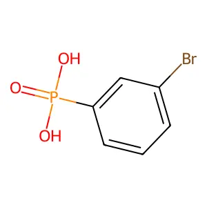 Phosphonic acid, (m-bromophenyl)- structure